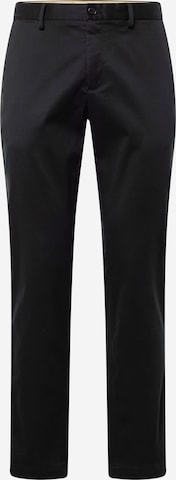 Coupe slim Pantalon chino Banana Republic en noir : devant