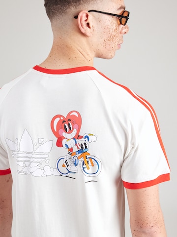 T-Shirt 'CALI' ADIDAS ORIGINALS en blanc