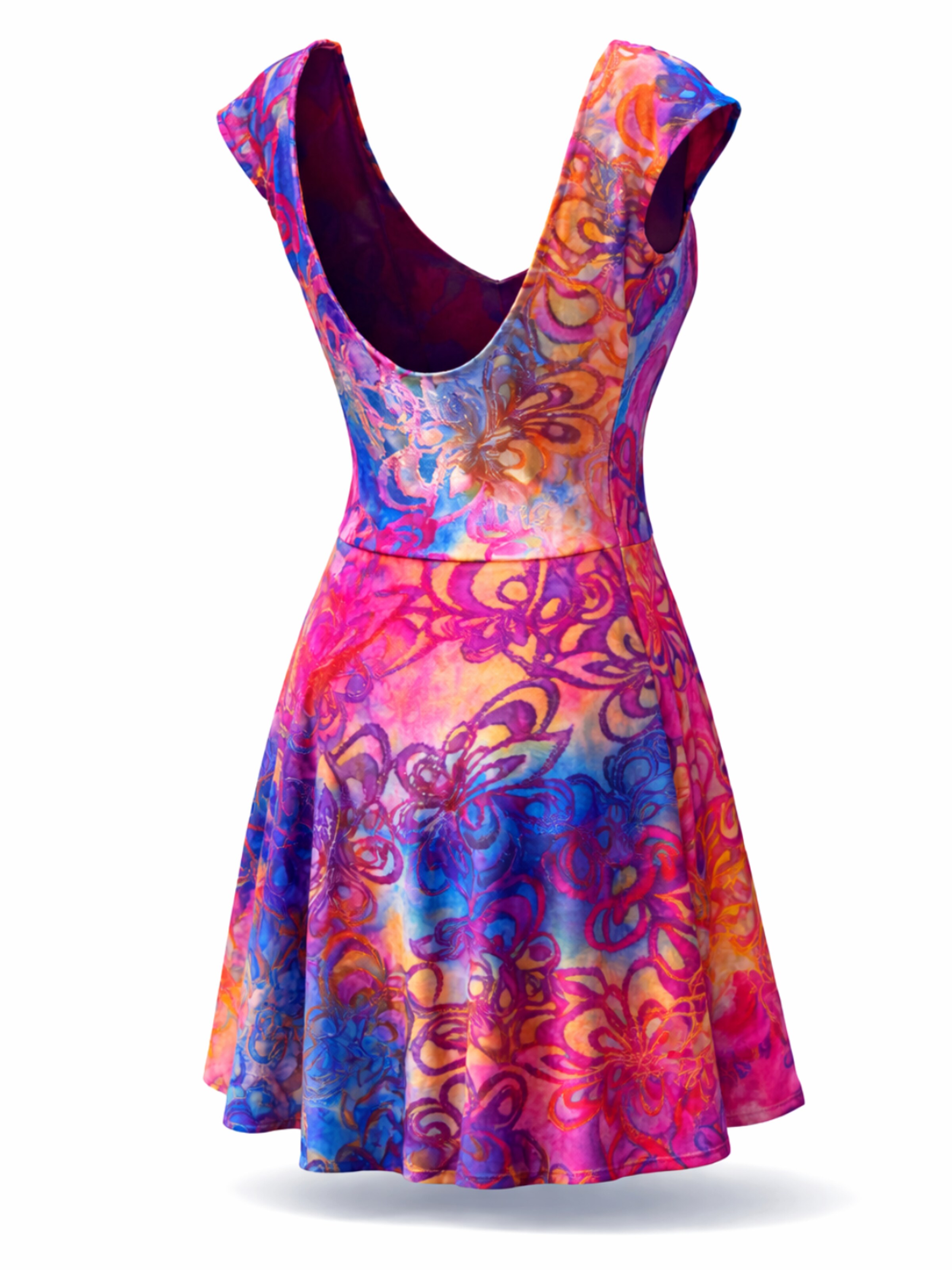 Sophia Pirrera Summer dress 'Hippiekleid "Tramonto"' in Pink