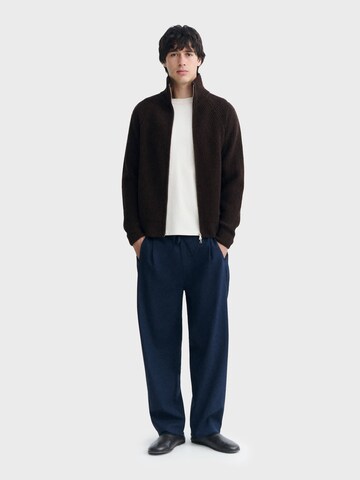 Vestes en maille 'Ekaiz' Thinking MU en marron : devant