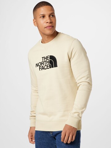 THE NORTH FACE Sweatshirt in Beige: front