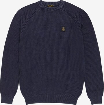 Refrigiwear Sweter 'M27100MEREK PULLOVER' w kolorze niebieski: przód