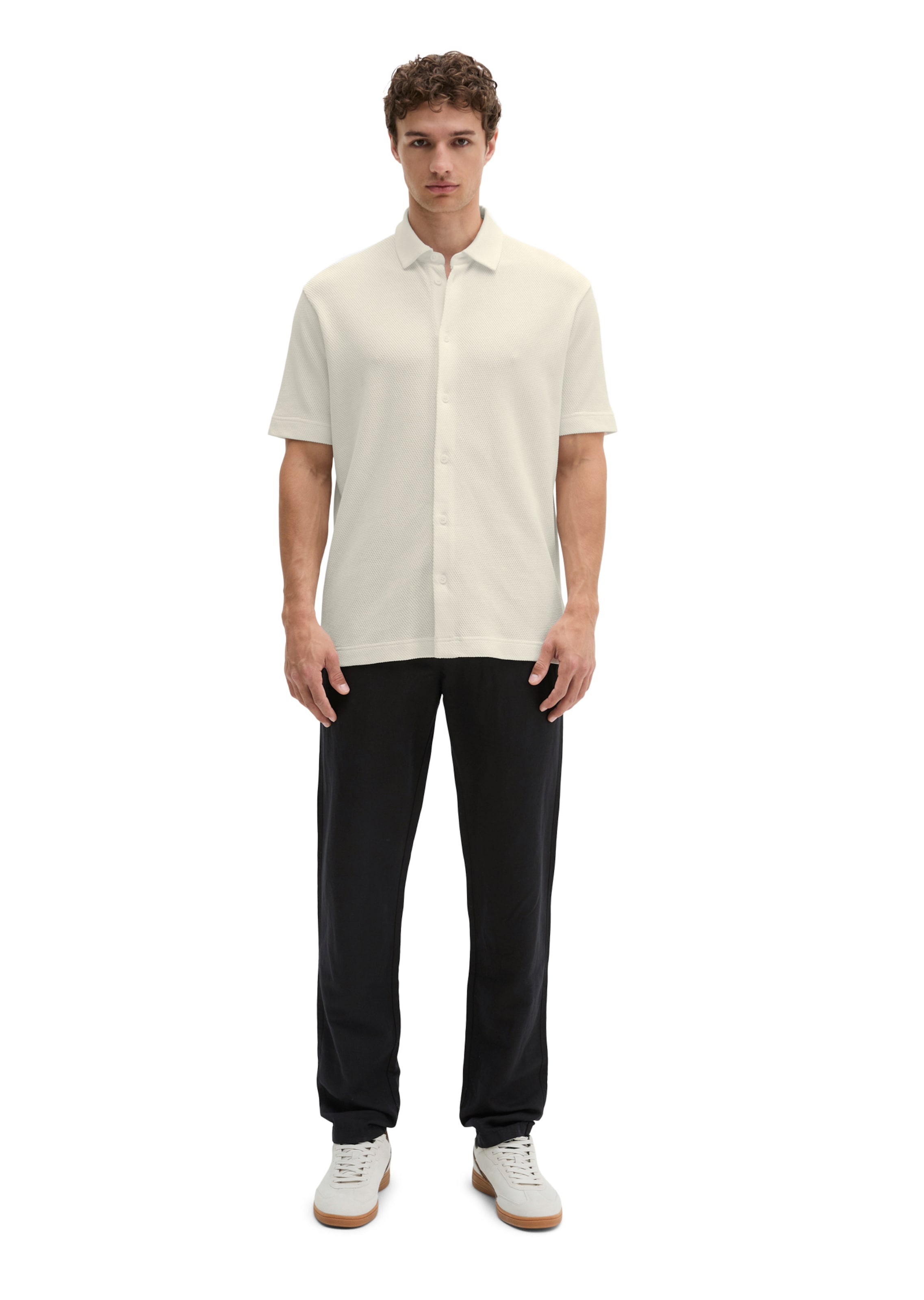 Marc O'Polo Regular Fit Hemd in Beige