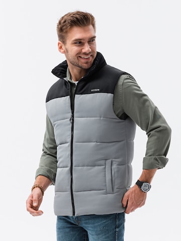 Gilet 'V36' Ombre en gris