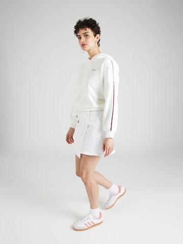 Sweat-shirt 'BIBI' Pepe Jeans en blanc