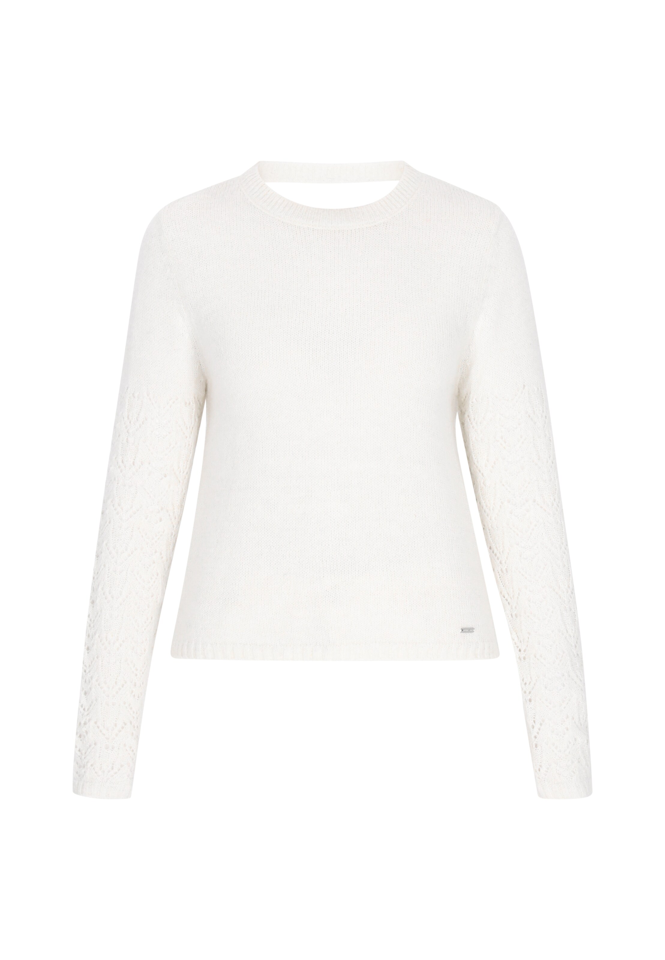 DreiMaster Vintage Sweater in White: front
