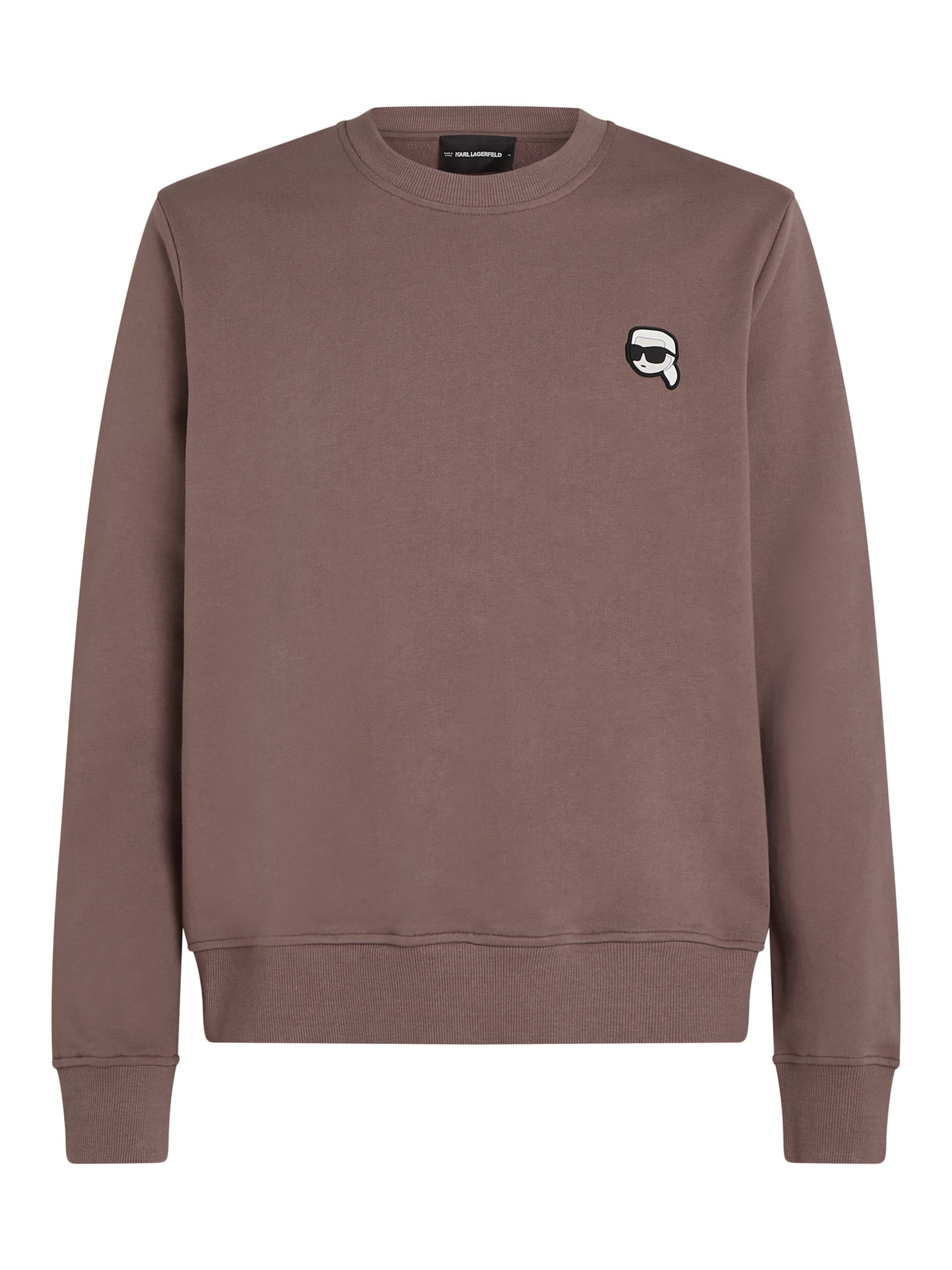 Karl Lagerfeld Μπλούζα φούτερ σε λιλά: μπροστά