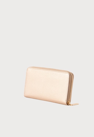 U.S. POLO ASSN. Wallet 'JONES CHIC' in Gold: back