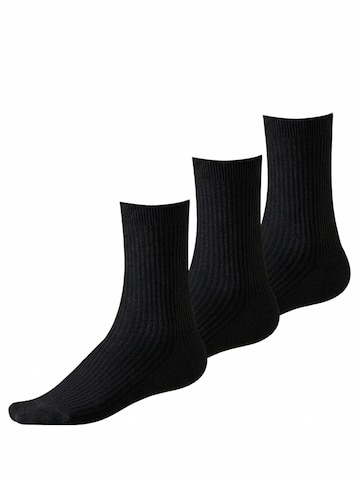 Millo Socks 'Cosy Steps' in Black: front