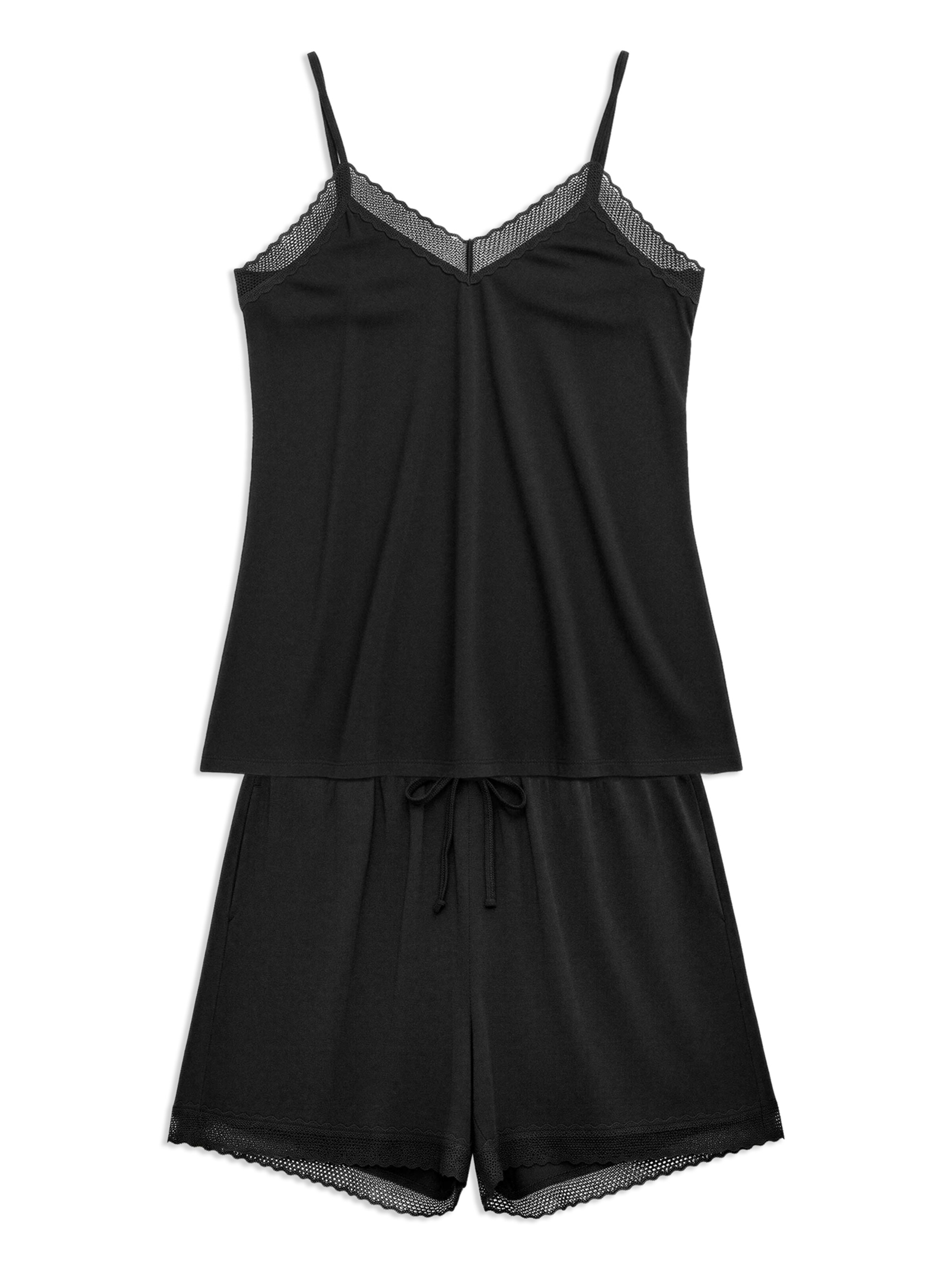 Gisela Пижама ' ' в Черный: спереди