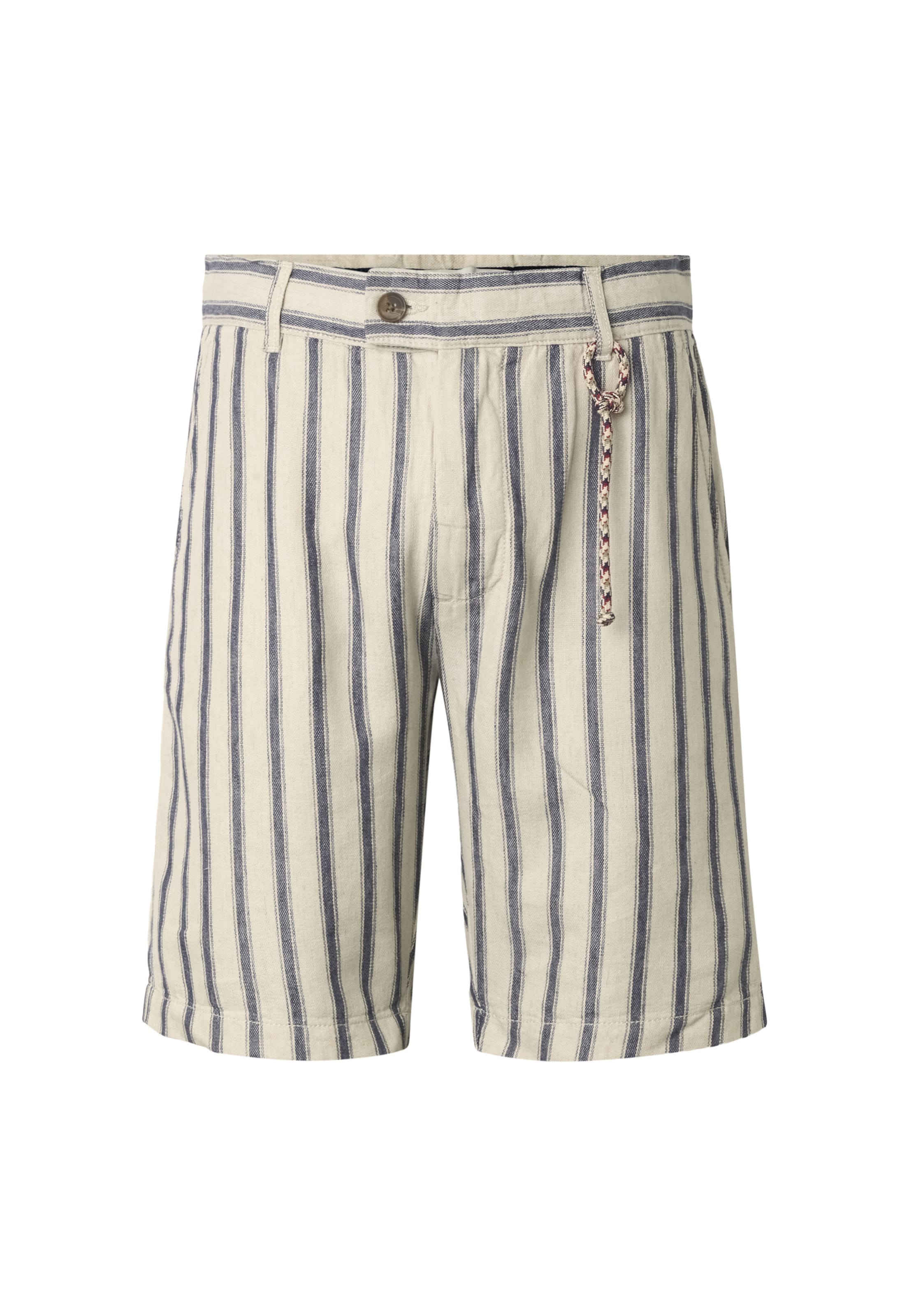 INDICODE JEANS Regular Chino Pants 'Monet' in Blue: front