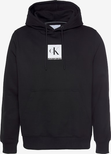 Calvin Klein Sweatshirt in de kleur Zwart / Wit, Productweergave