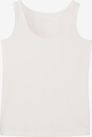 Top di TOM TAILOR in bianco: frontale