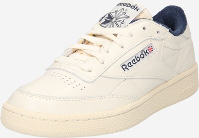 Reebok Classics Baskets basses 'Club C 85 ' en crème / bleu / rouge / blanc cassé, Vue avec produit