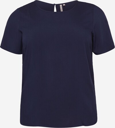 ONLY Carmakoma Blouse 'Lolli' in de kleur Navy, Productweergave