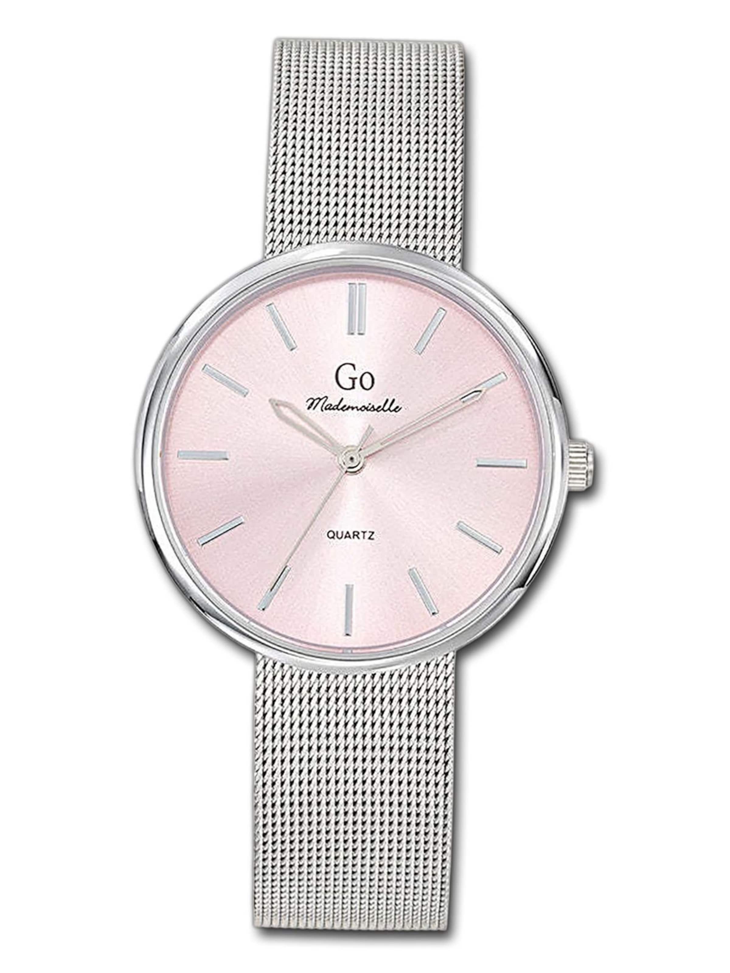 GO GirlOnly Analoguhr‌‌‌‌‌‌‌‌‌‌ in Silber: Vorderseite