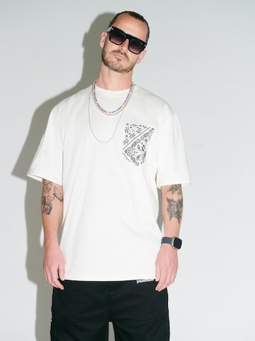 Pacemaker Shirt 'Adrian' in Wit: voorkant