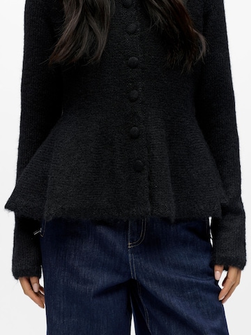 OBJECT Strickjacke 'OBJSaggia' in Schwarz