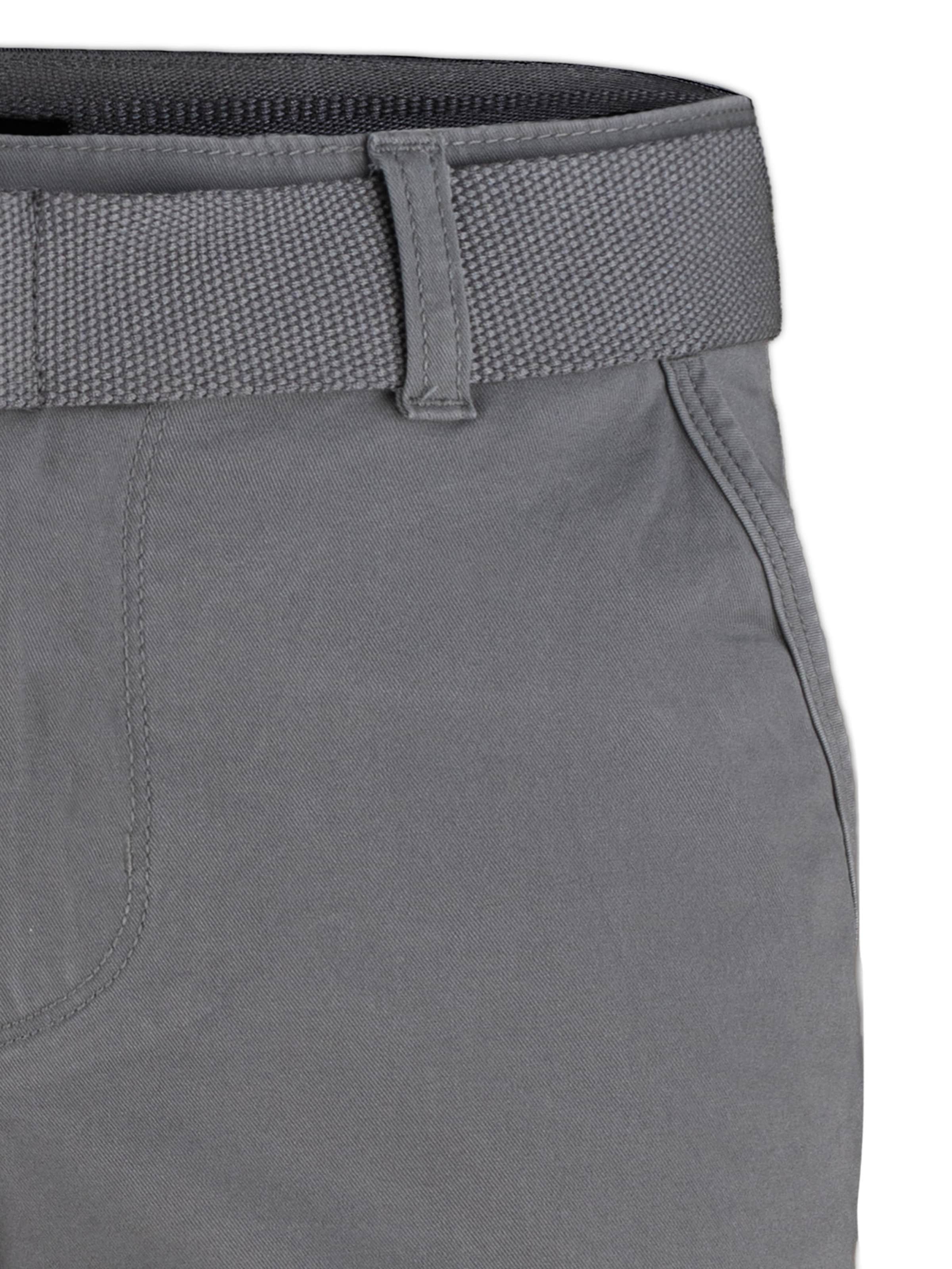 H.I.S Regular Jeans ' Cotton Heritage (mit Gürtel) ' in Grey