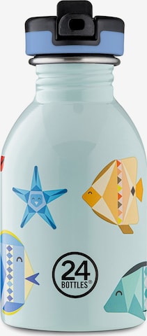 24Bottles Drinking Bottle in Blue: front