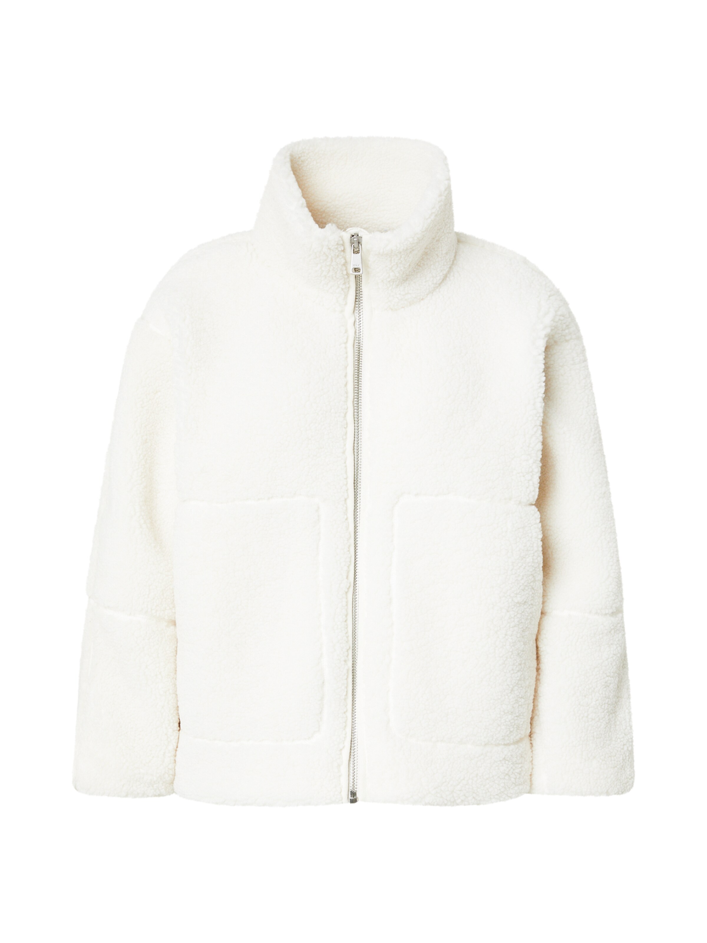 ONLY Carmakoma Přechodná bunda 'CARASPEN' – bílá: přední strana