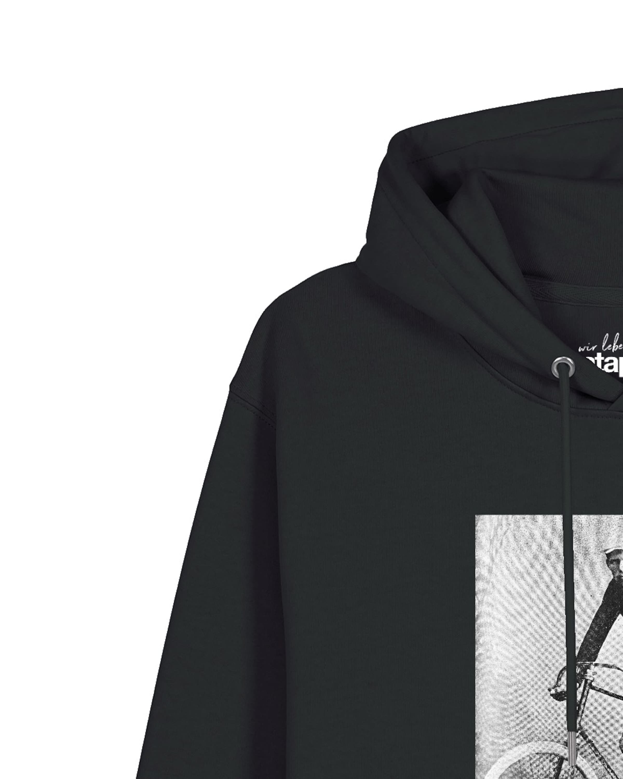 Sweat-shirt 'No Gears No Limits' Watapparel en noir