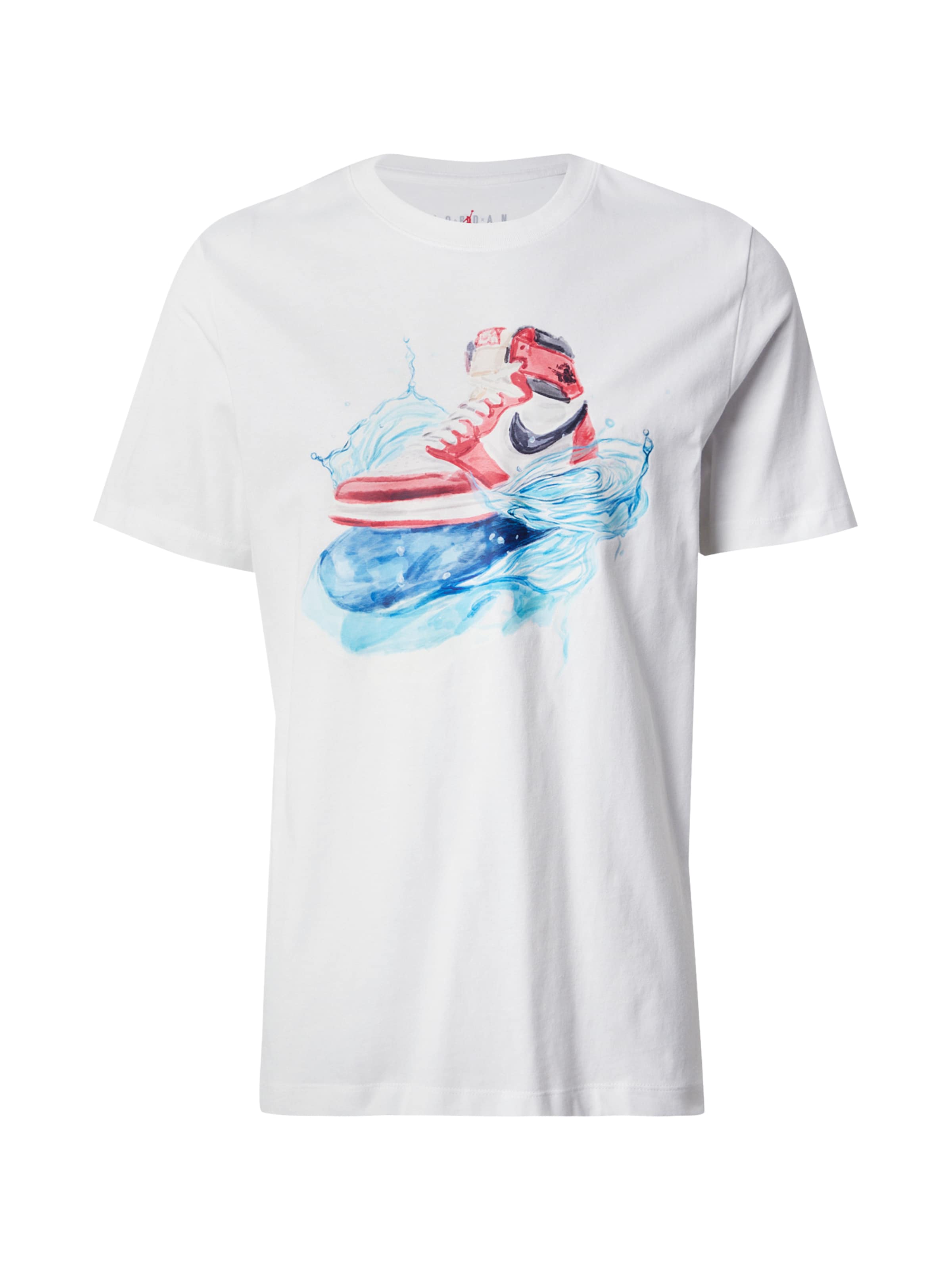 Jordan Shirt 'FLT ESS' in White: front