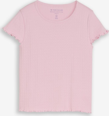 TOM TAILOR Shirt in Pink: front