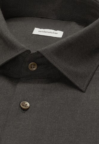 Coupe regular Chemise SEIDENSTICKER en gris