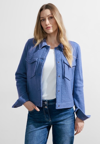 CECIL Between-Season Jacket in Blue: front