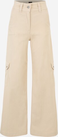 BOSS Loosefit Cargobukser 'Tooni' i beige: forside