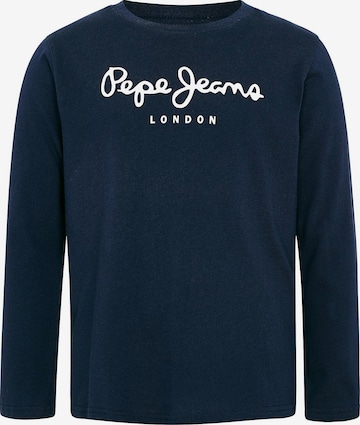 Pepe Jeans - Camiseta 'HERMAN' en azul: frente