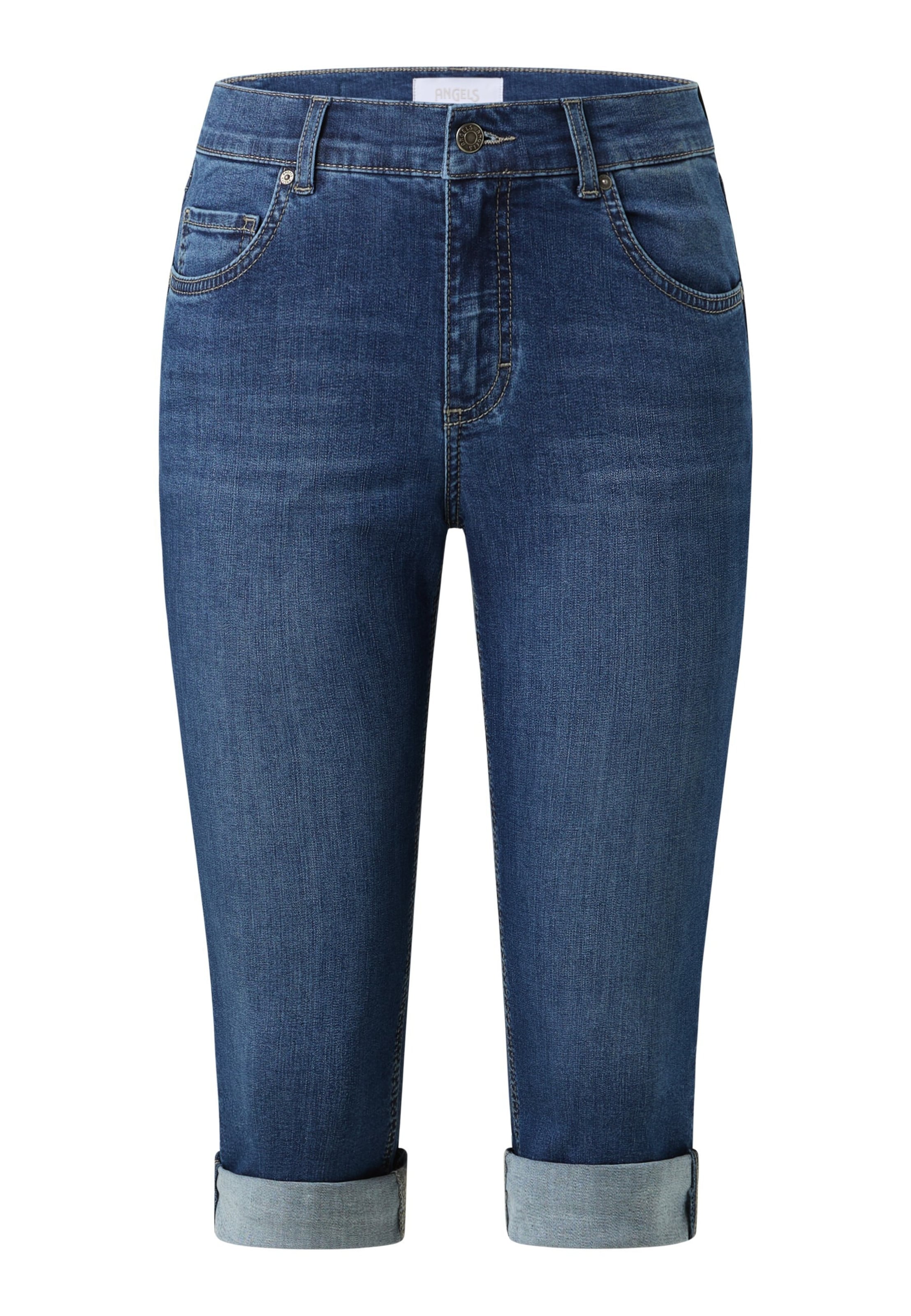 Angels Skinny Jeans 'CAPRI' in Blauw: voorkant