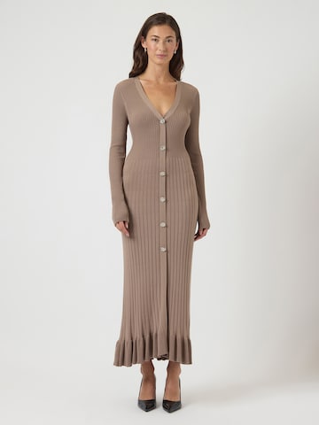 YAS Dress 'YASMIKLA' in Grey: front