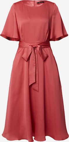 Robe de cocktail SWING en rose : devant