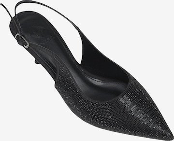 Desa Slingpumps 'Stilett' in Zwart: voorkant