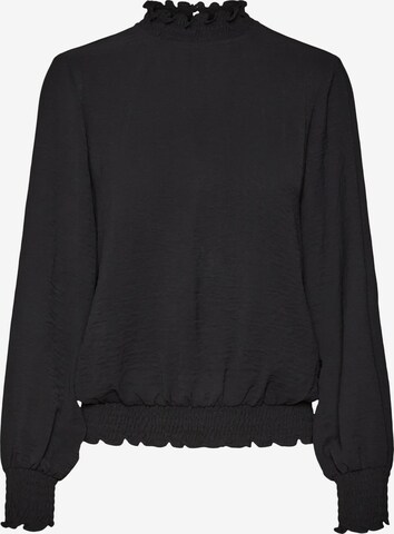 VERO MODA Blouse 'ALVA' in Zwart: voorkant