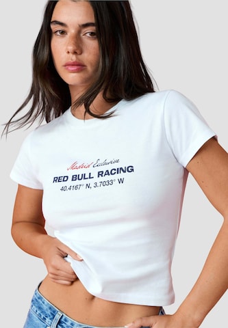 Red Bull Racing x Pepe Jeans - Camiseta 'COORDINATES' en blanco: frente