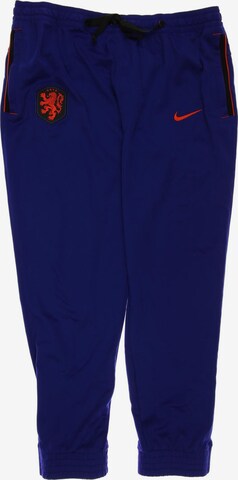 NIKE Pants in 38 in Blue: front
