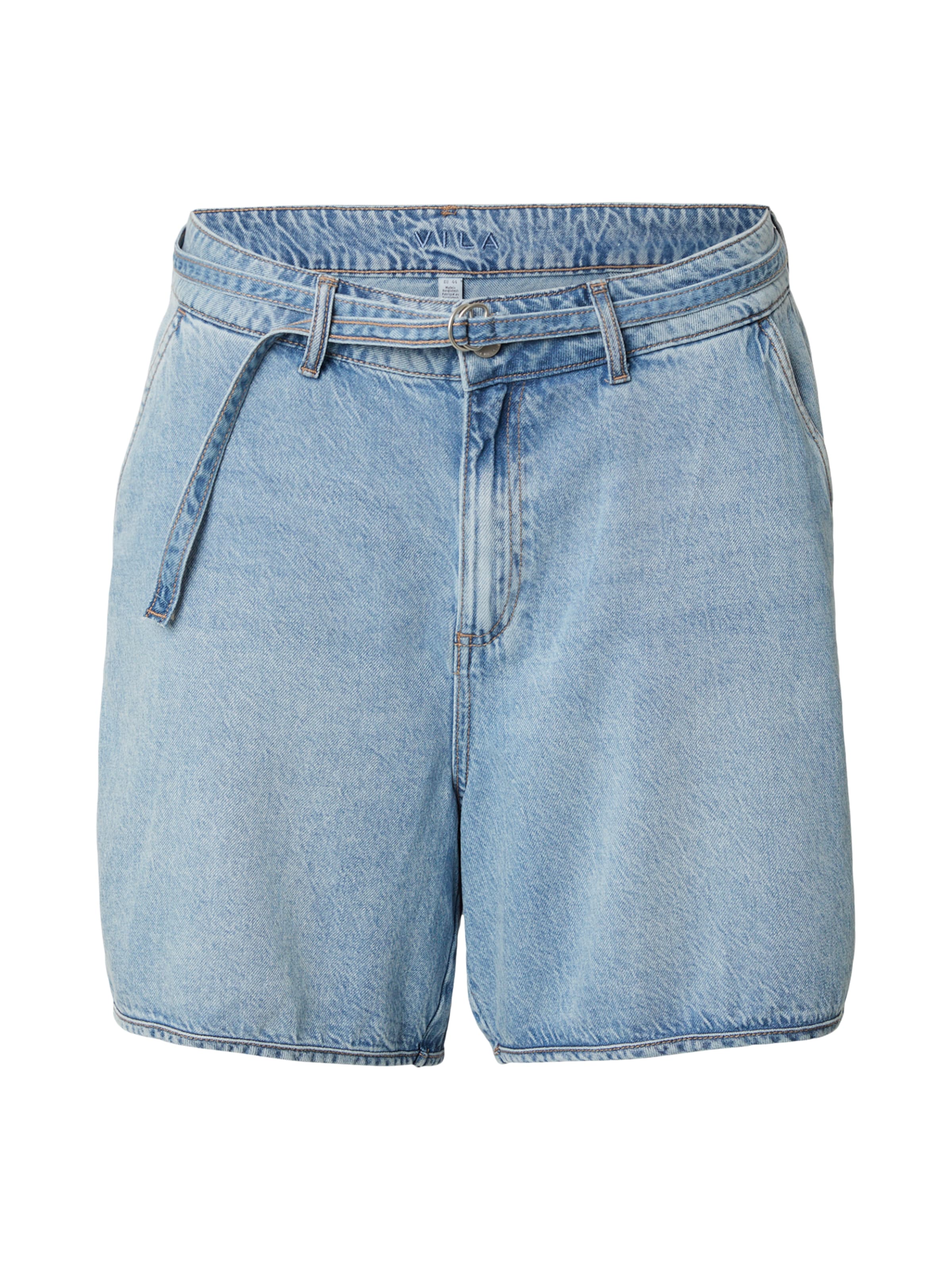 VILA Regular Jeans 'VIKIKI' i blå: framsida