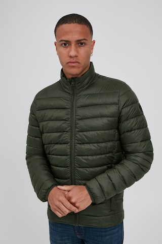 !Solid Between-Season Jacket in Green: front