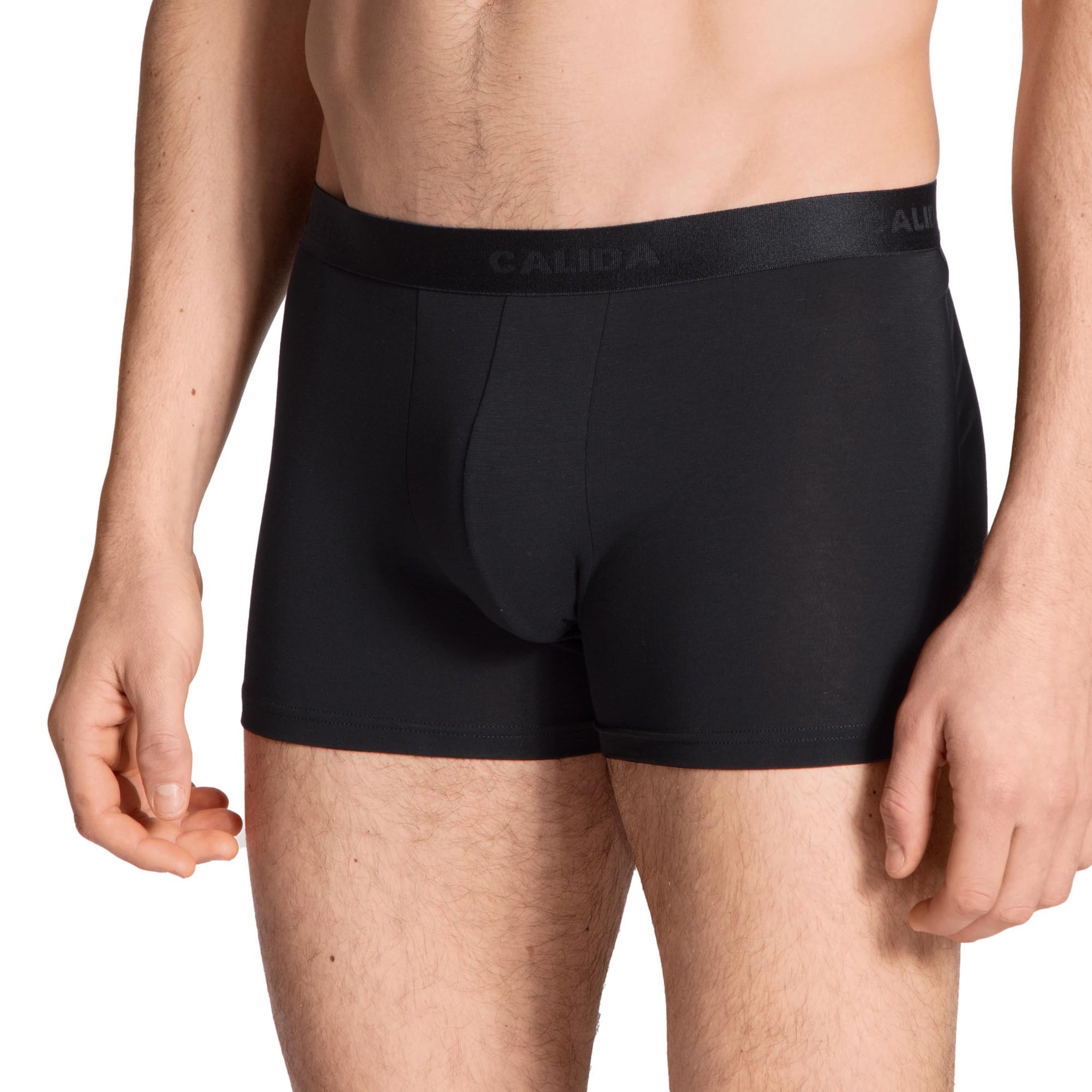 CALIDA Boxer shorts in Black: front