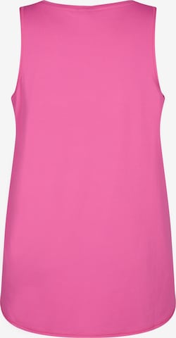Active by Zizzi Sporttop 'ABASIC' in Pink
