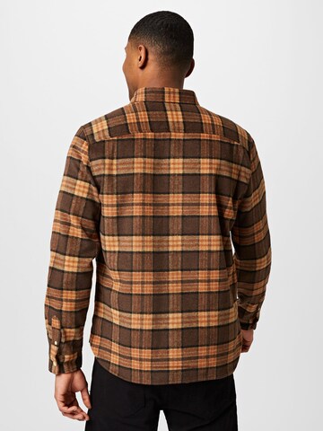 AllSaints - Regular Fit Camisa 'VALDALE' em castanho