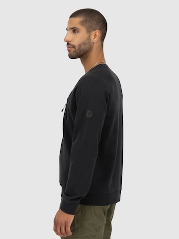 alife & kickin Sweatshirt 'FabioAK' in Zwart