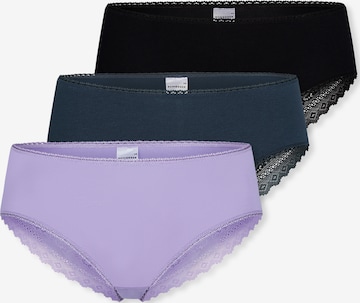 SCHIESSER Slip ' Modern Multi ' in Blauw: voorkant