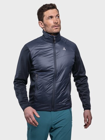 Schöffel Funktionsfleecejacke 'Hybrid Jk Style Cascata MNS ' in Blau: predná strana