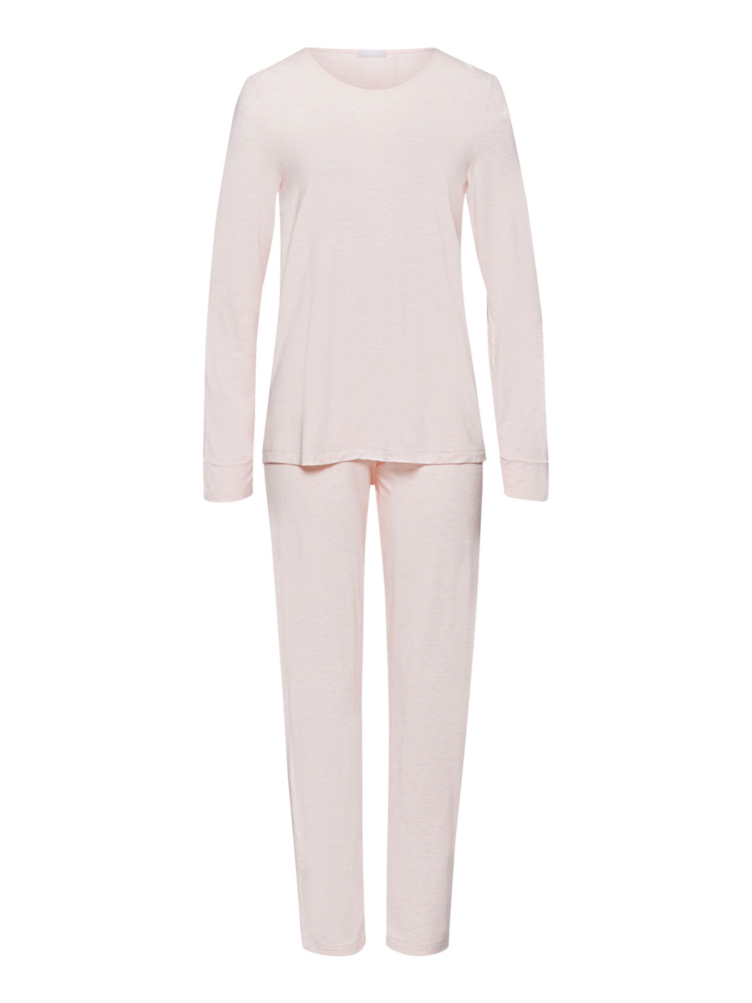 Pyjama 'Natural Elegance' Hanro en rose : devant