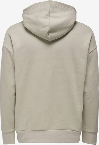 Only & Sons Slimfit Sweatshirt 'Dan' i grå