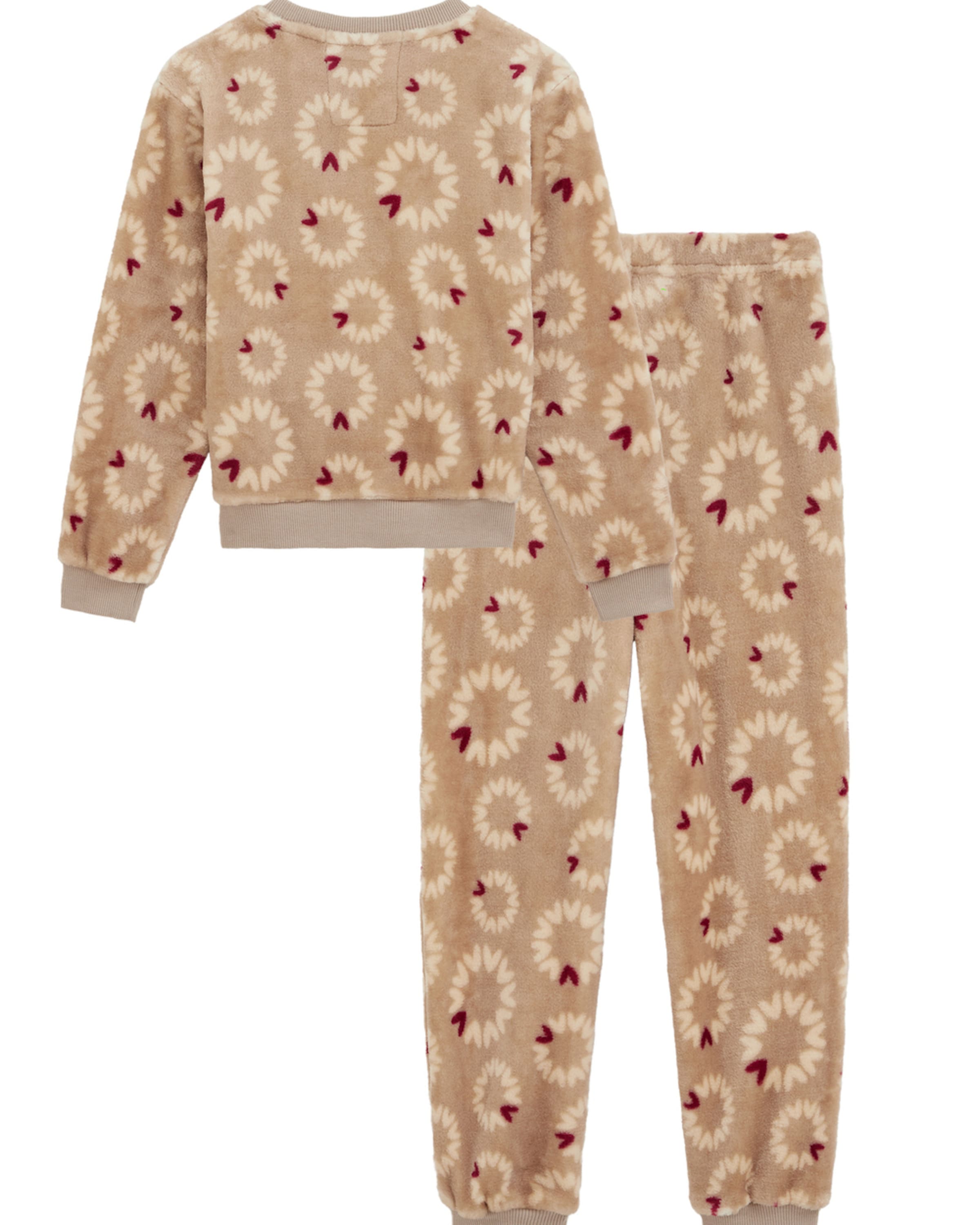 WE Fashion Nachtkledij in Beige